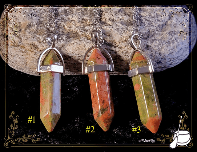 Pendentif Unakite