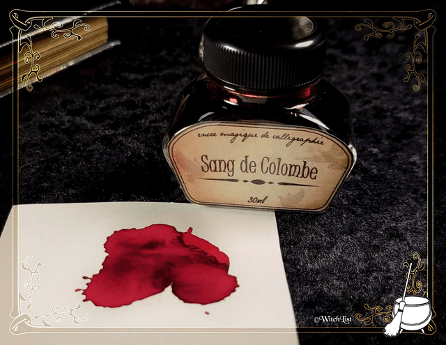 Encre de Sang de Colombe