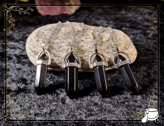 Pendentif Onyx noir