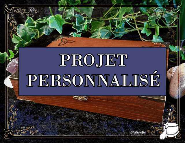 [RÉSERVATION PRODUIT] - Conception de boîte sur mesure